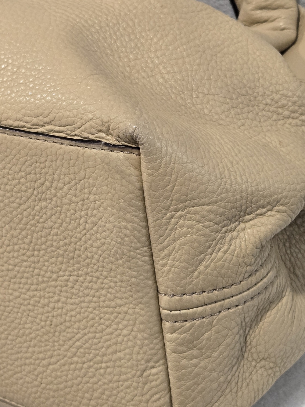 kate spade Berkshire Road Palamino Pebbled Leather Satchel in Tan - Picture 7 of 16